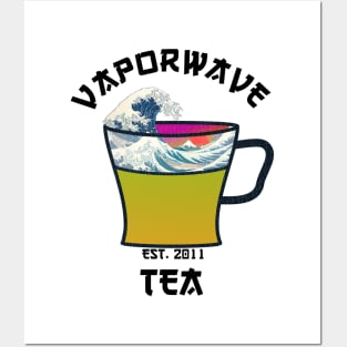 vaporwave tea Posters and Art